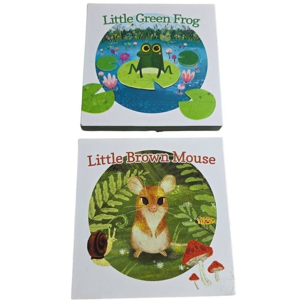 Mcdonald's books by Ginger Swift Little Brown Mouse Little Green Frog NEW